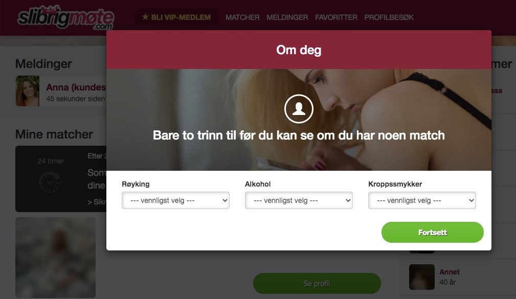 Enkelt å lage profil